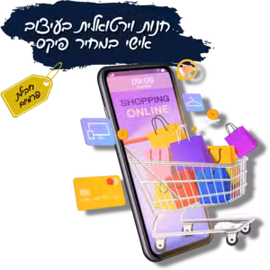 חנות וירטואלית בעיצוב אישי במחיר פיקס